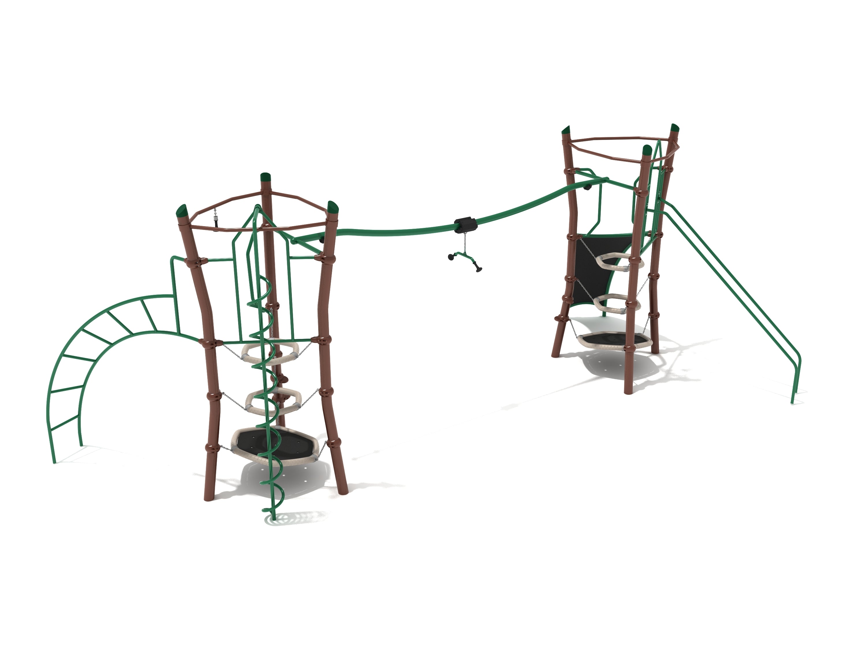 Playground Equipment Nine Mile Canyon Playground SKU PZS014