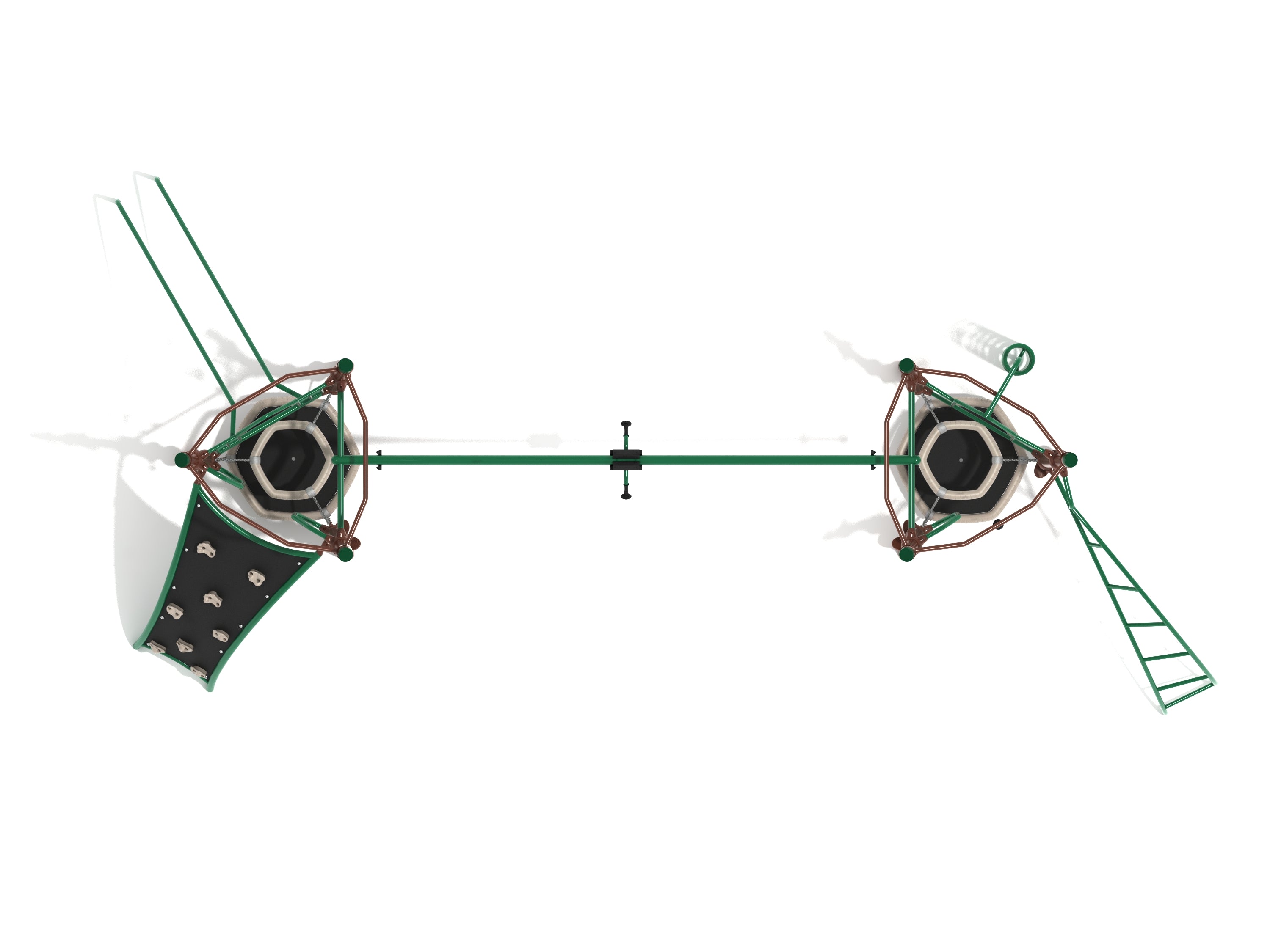 Playground Equipment Nine Mile Canyon Playground SKU PZS014