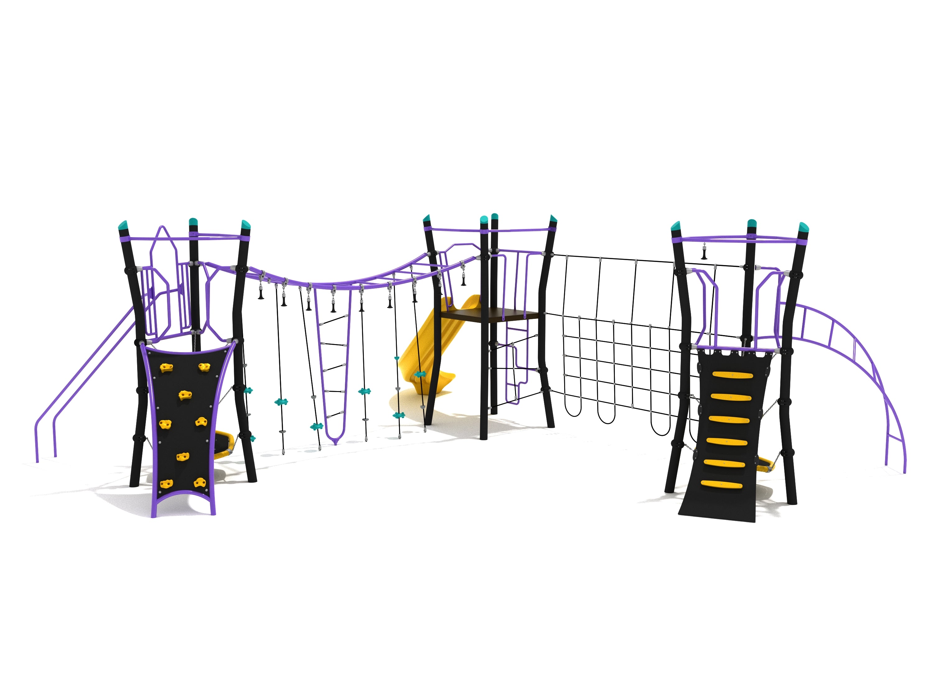 Playground Equipment Wind River Canyon Playground SKU PZS016