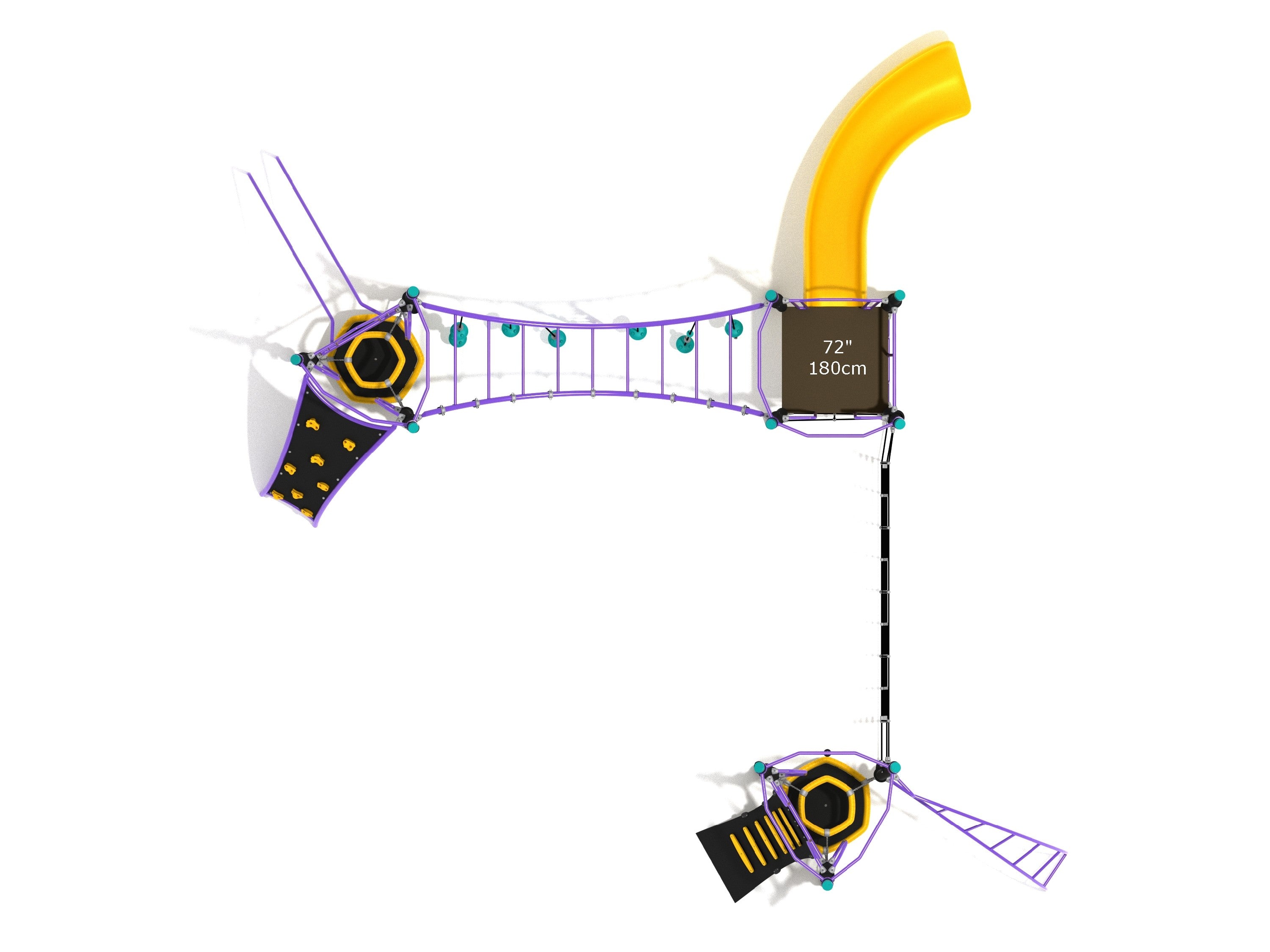 Playground Equipment Wind River Canyon Playground SKU PZS016