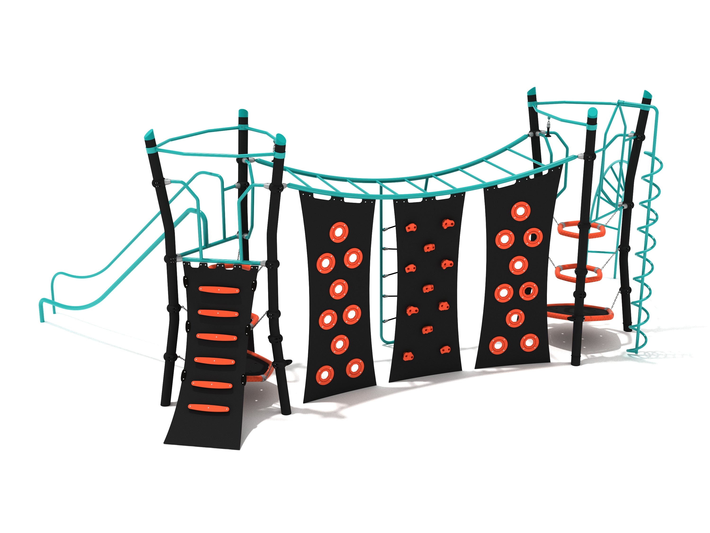 Playground Equipment Platte Canyon Playground SKU PZS009