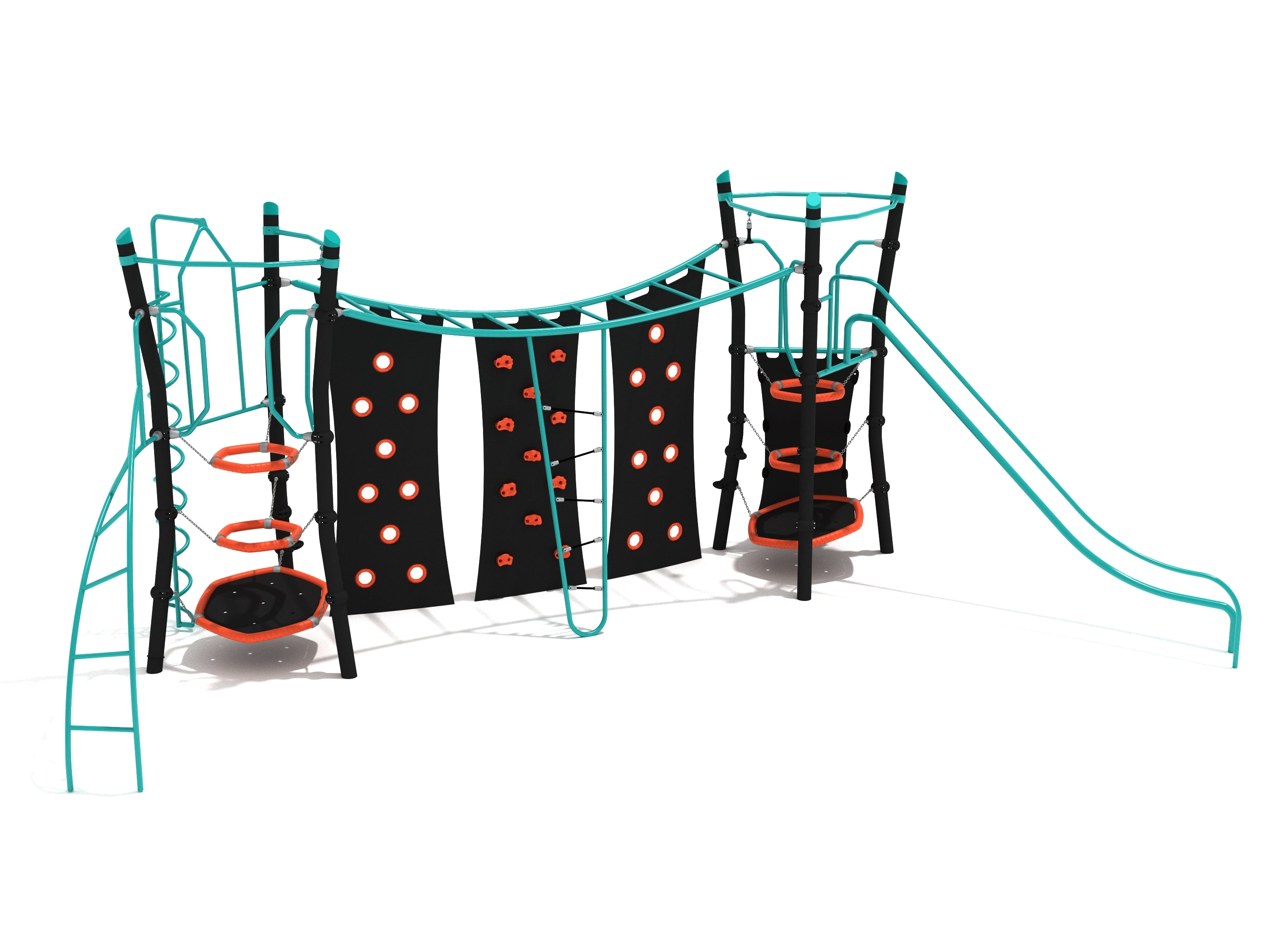 Playground Equipment Platte Canyon Playground SKU PZS009