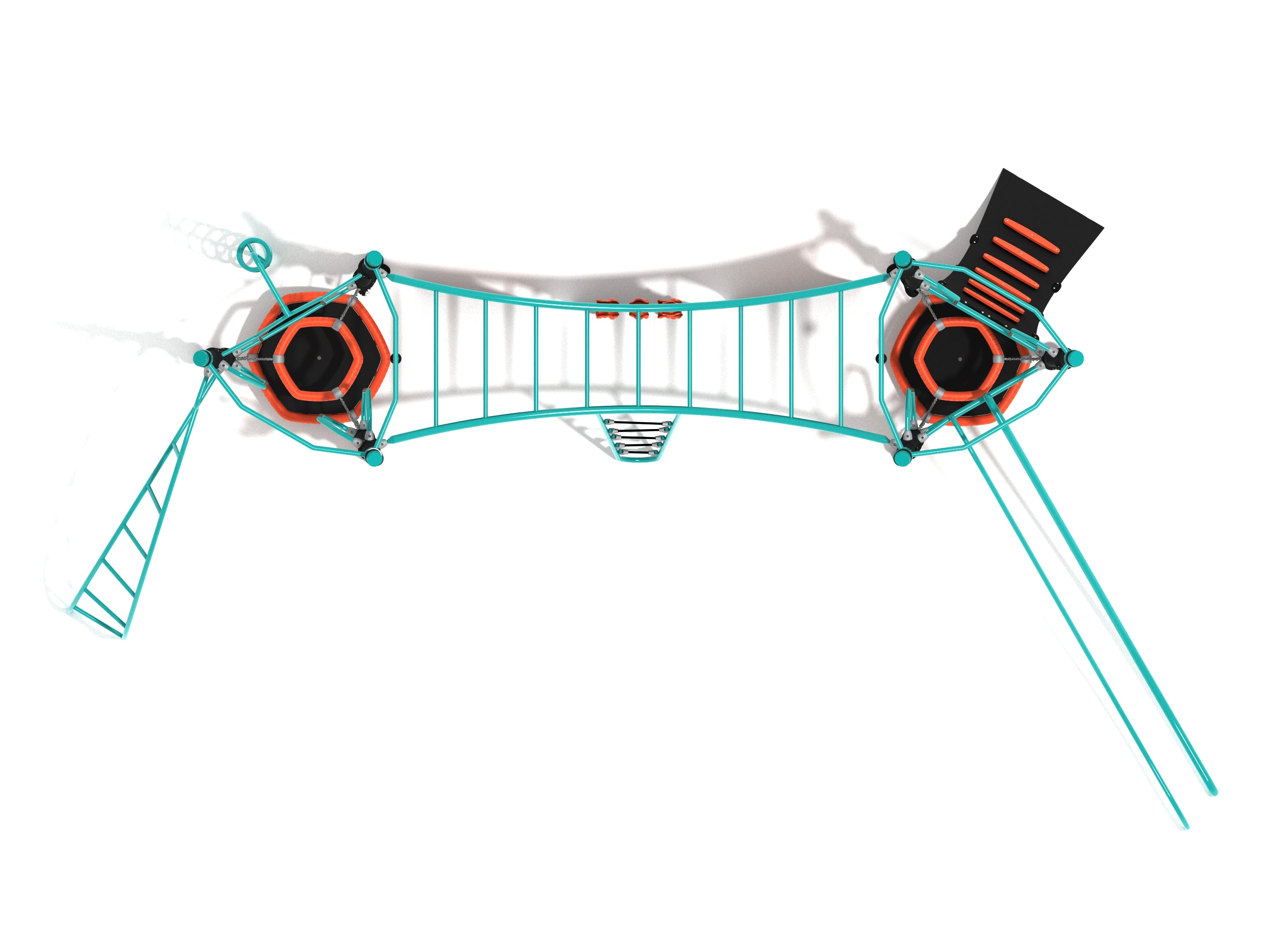 Playground Equipment Platte Canyon Playground SKU PZS009