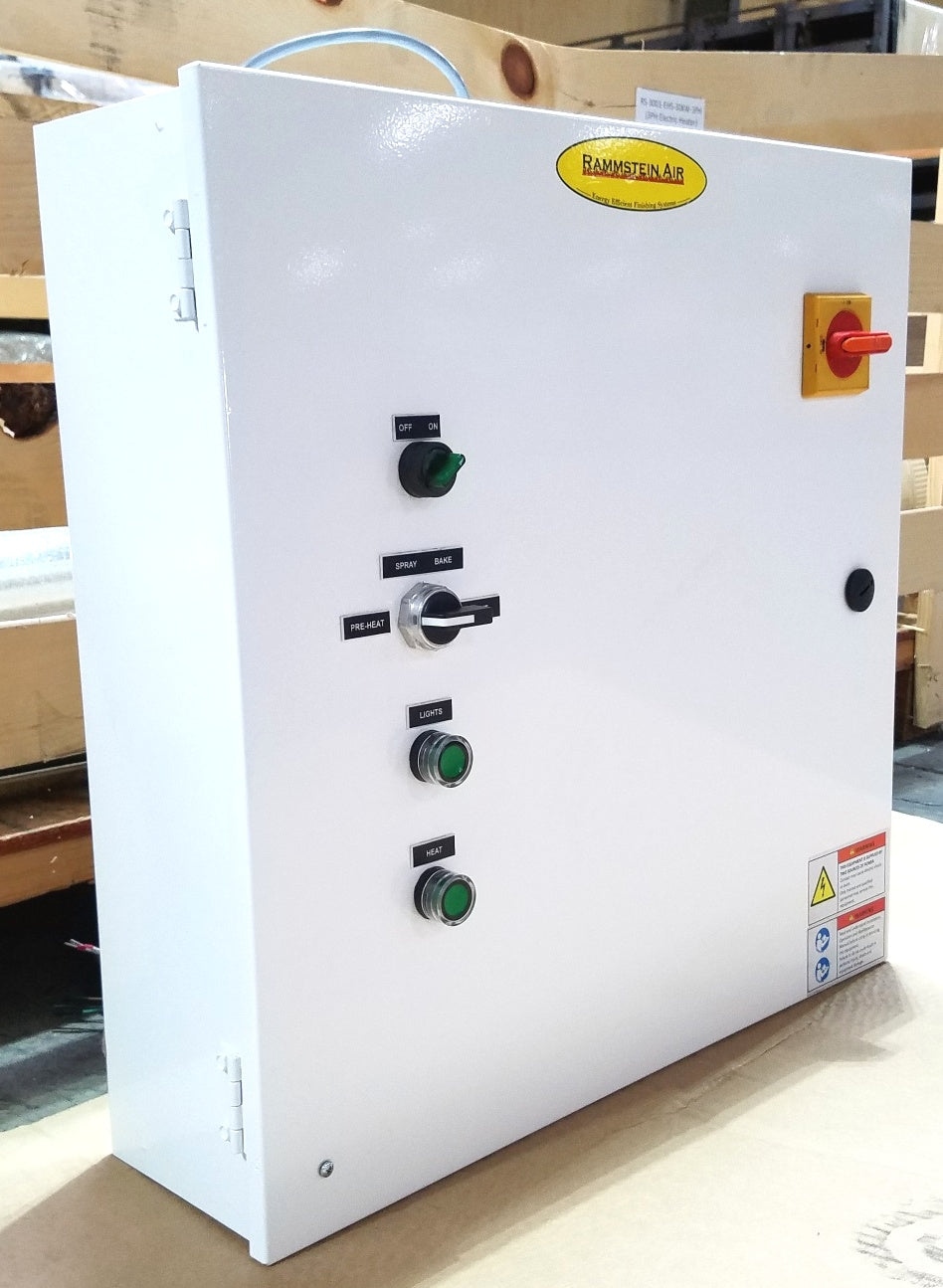 iDEAL Rammstein Electric Booth Heater 30kW 1PH SKU RS-3001-EHS-30KW-1PH