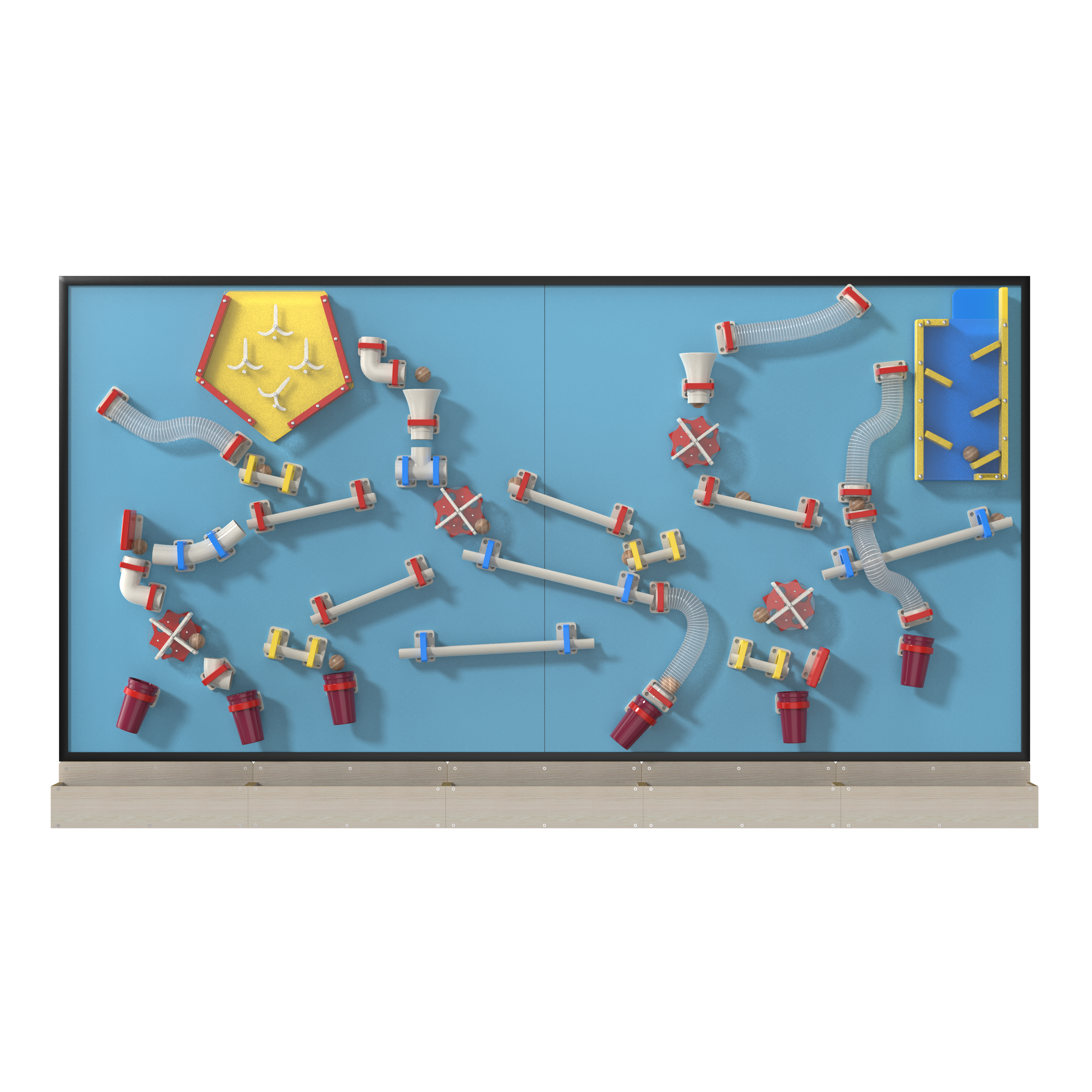 LiteZilla MagWiz Magnet Wall Kidnetics Course Constructor SKU LZ-MAGWIZ-KID