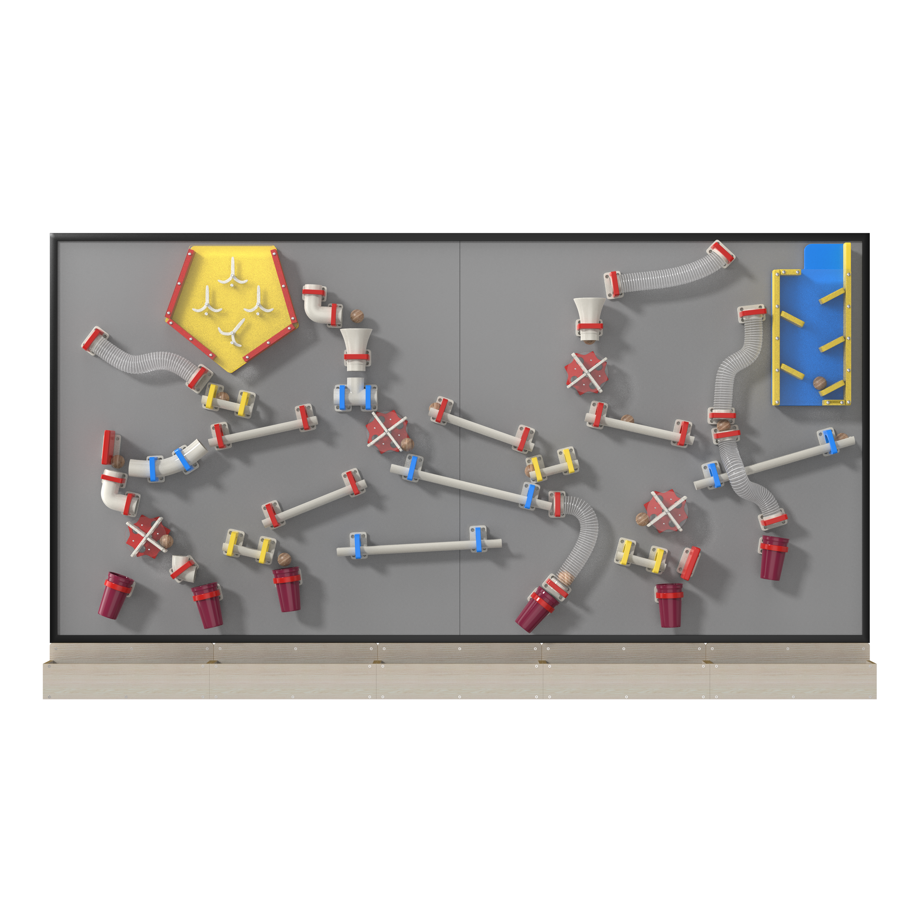 LiteZilla MagWiz Magnet Wall Kidnetics Course Constructor SKU LZ-MAGWIZ-KID