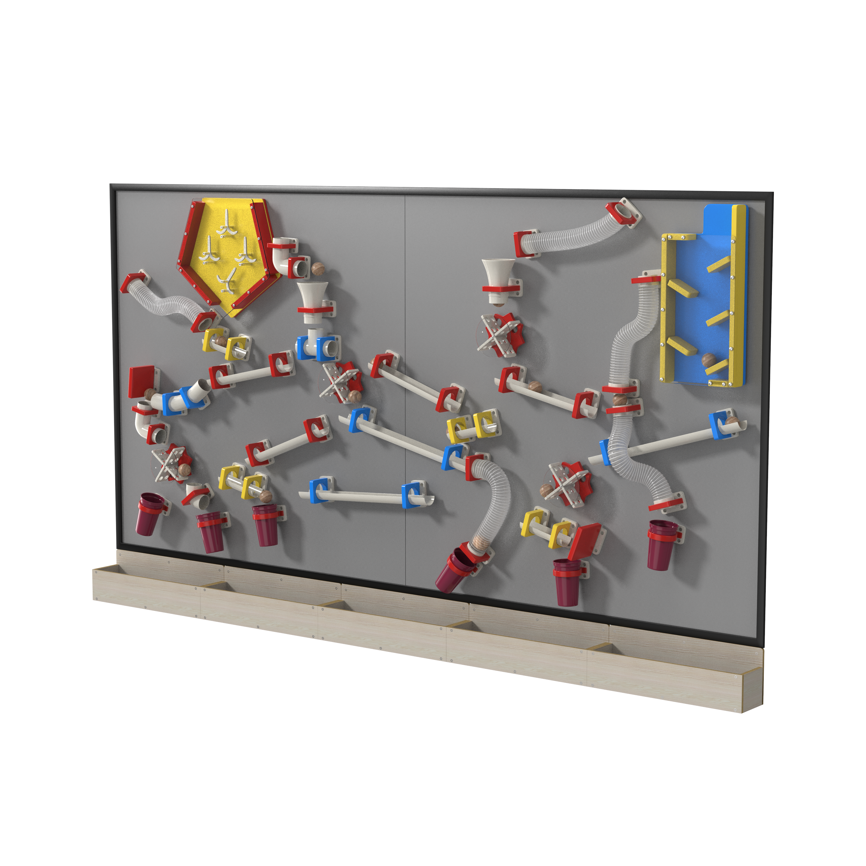 LiteZilla MagWiz Magnet Wall Kidnetics Course Constructor SKU LZ-MAGWIZ-KID