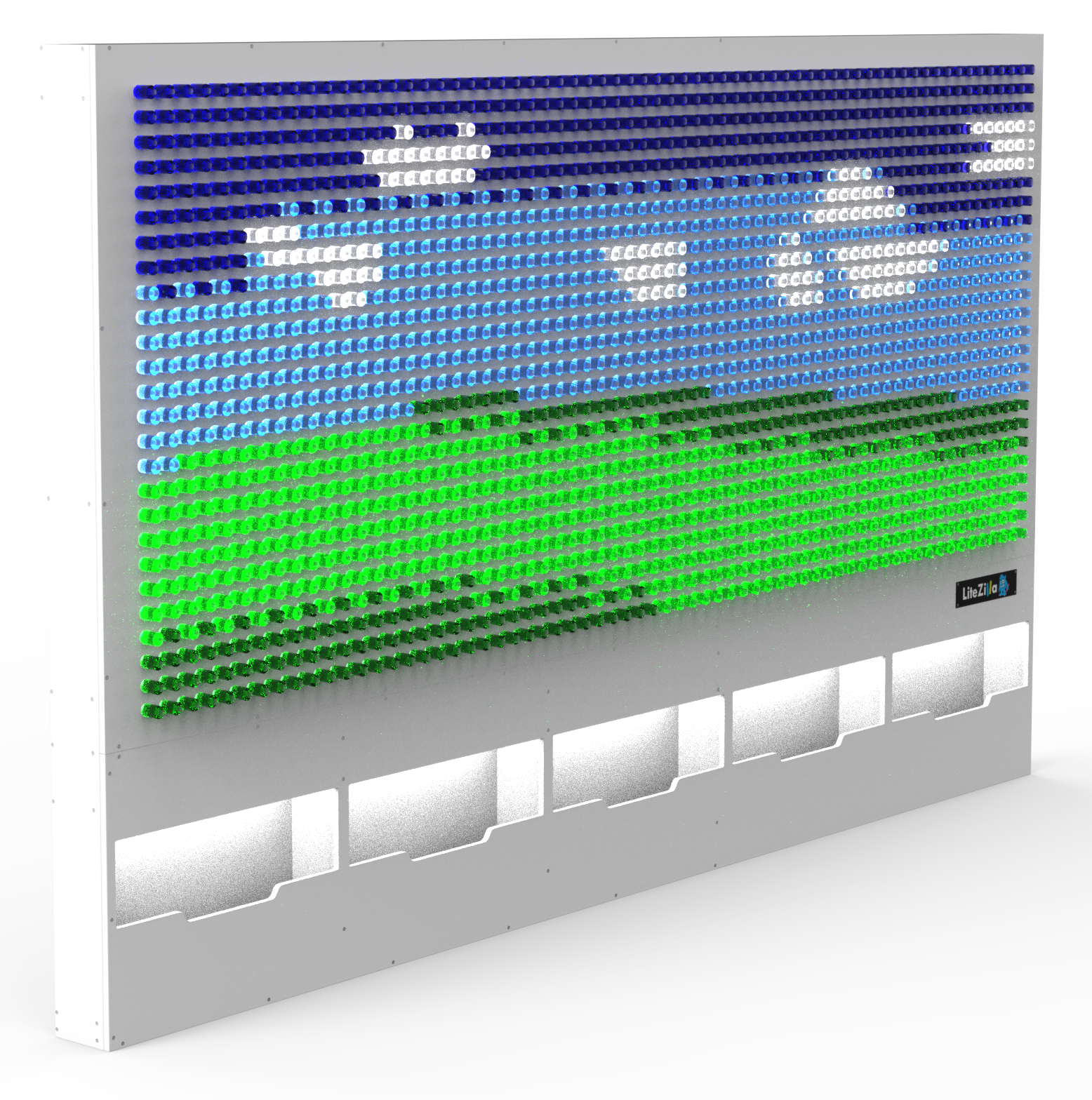 LiteZilla Giant Lite Brite, Interactive Light Wall Canvas