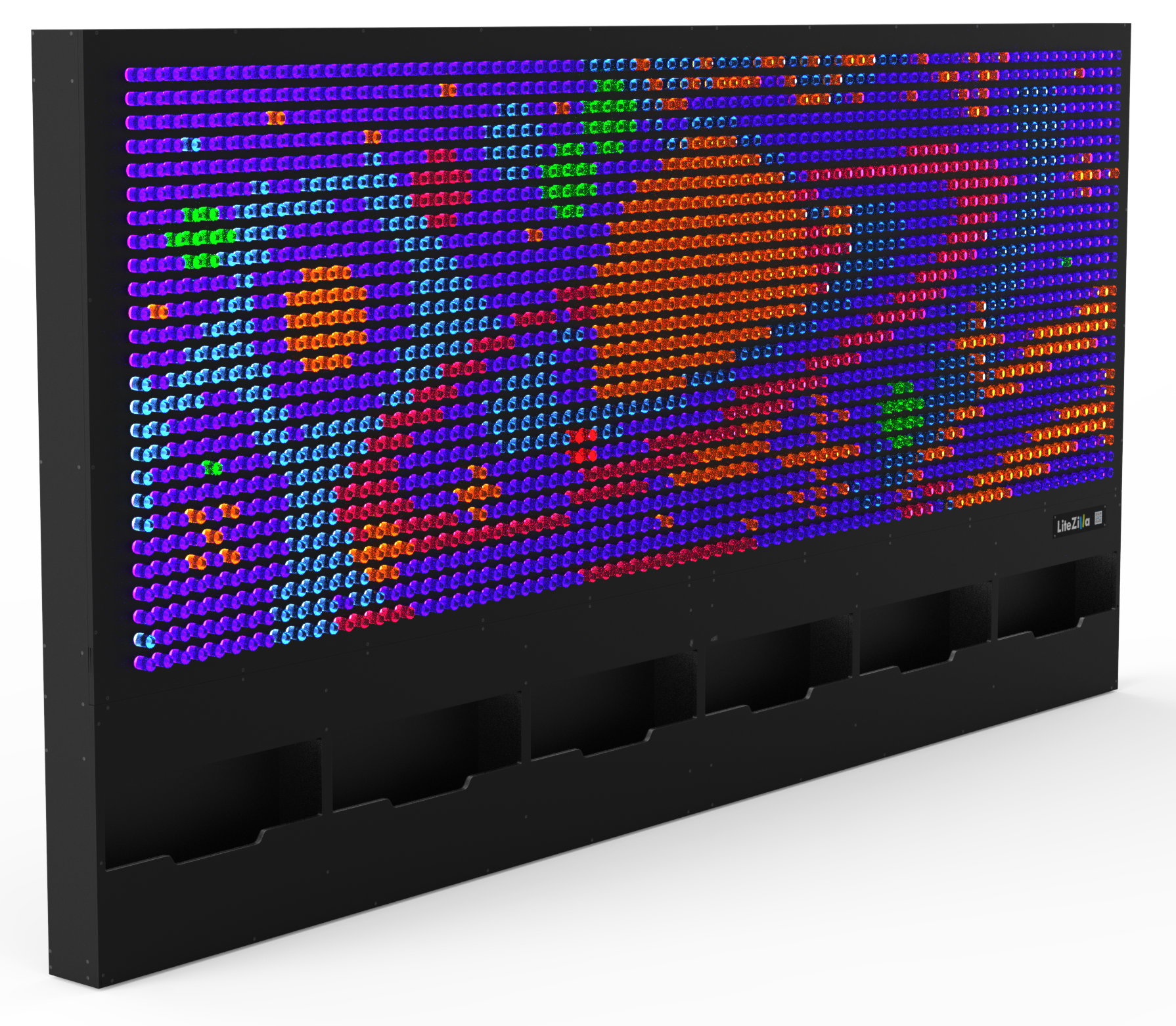 LiteZilla Giant Lite Brite, Interactive Light Wall Canvas