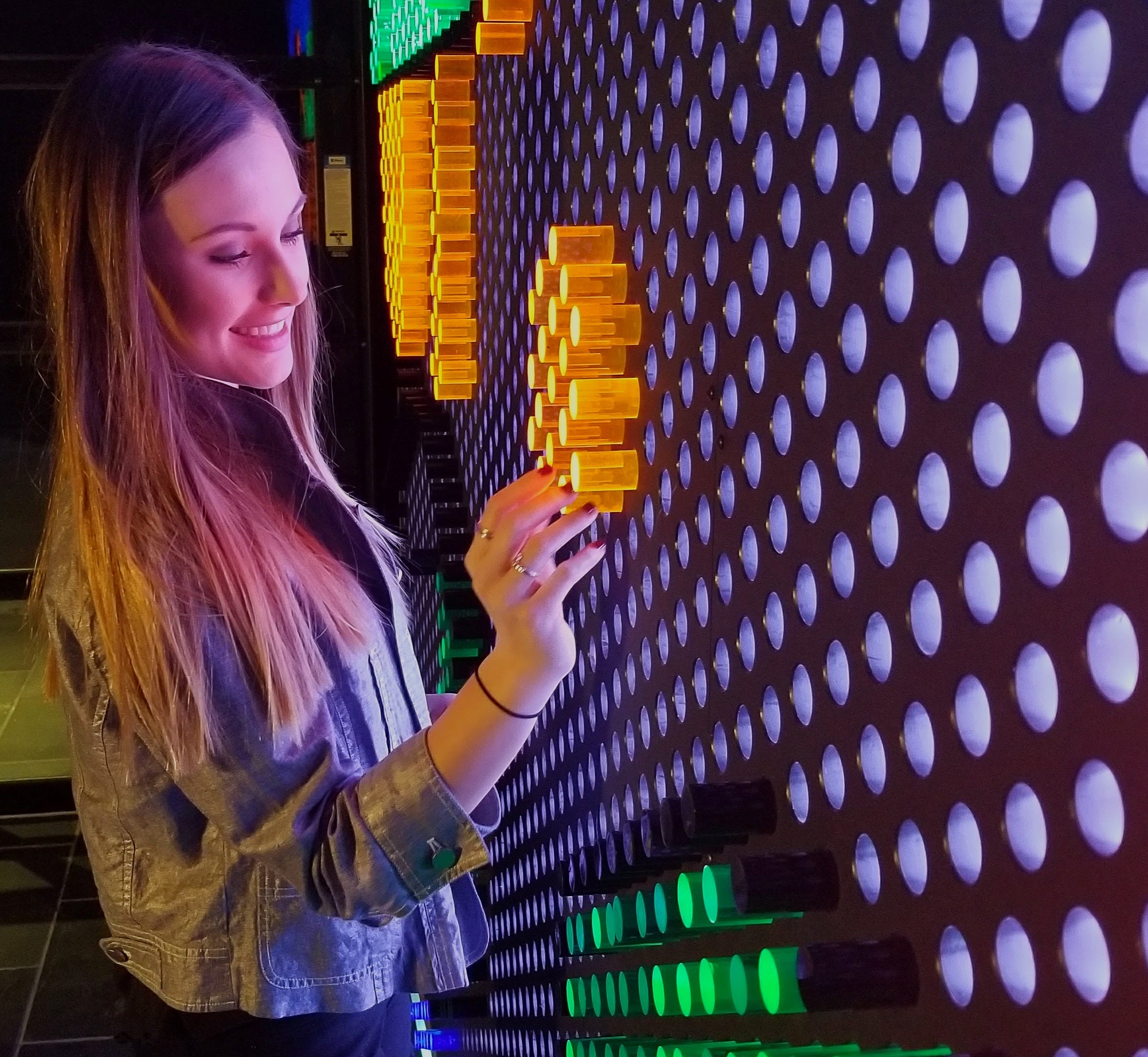 LiteZilla Giant Lite Brite, Interactive Light Wall Canvas