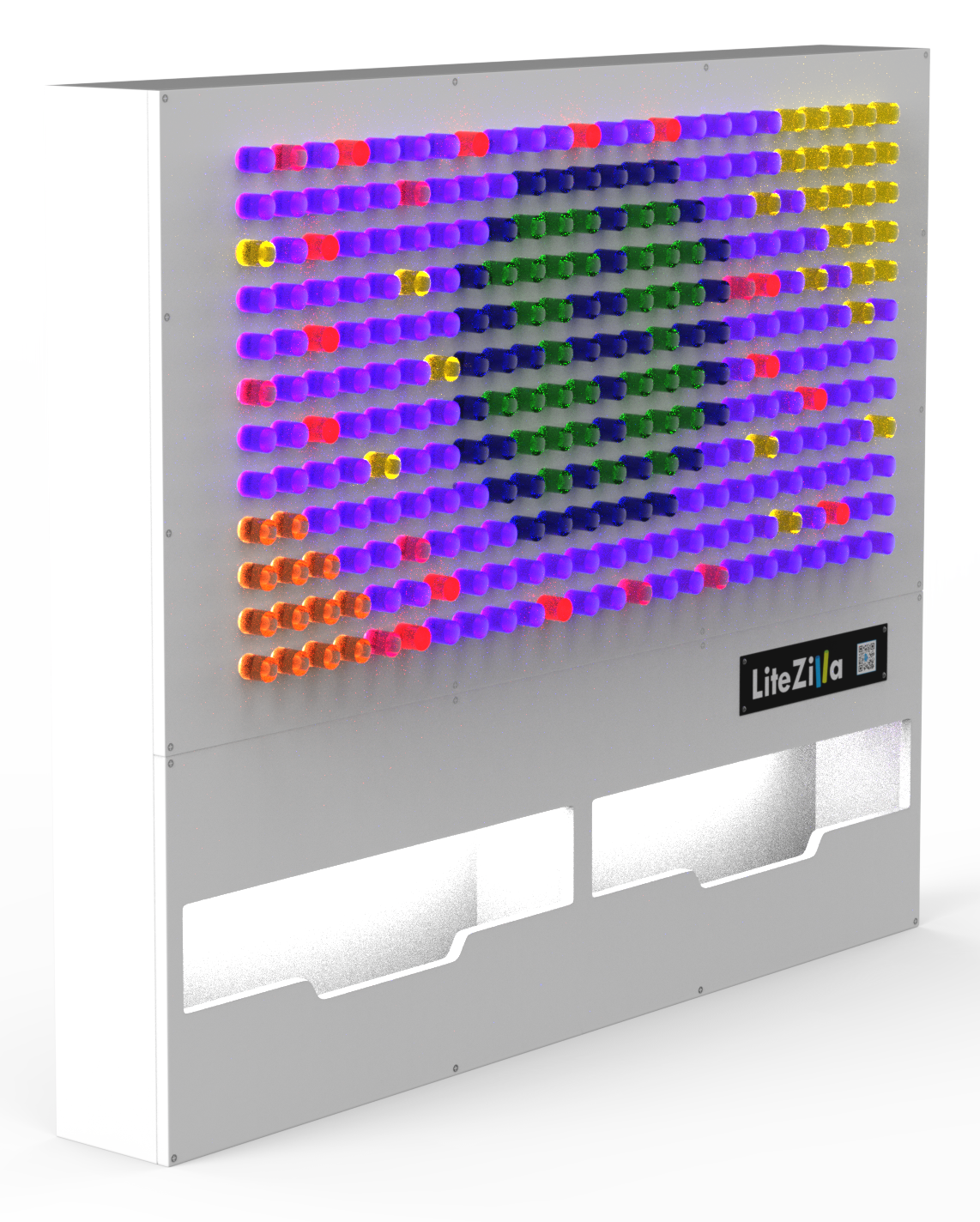 LiteZilla Giant Lite Brite, Interactive Light Wall Canvas