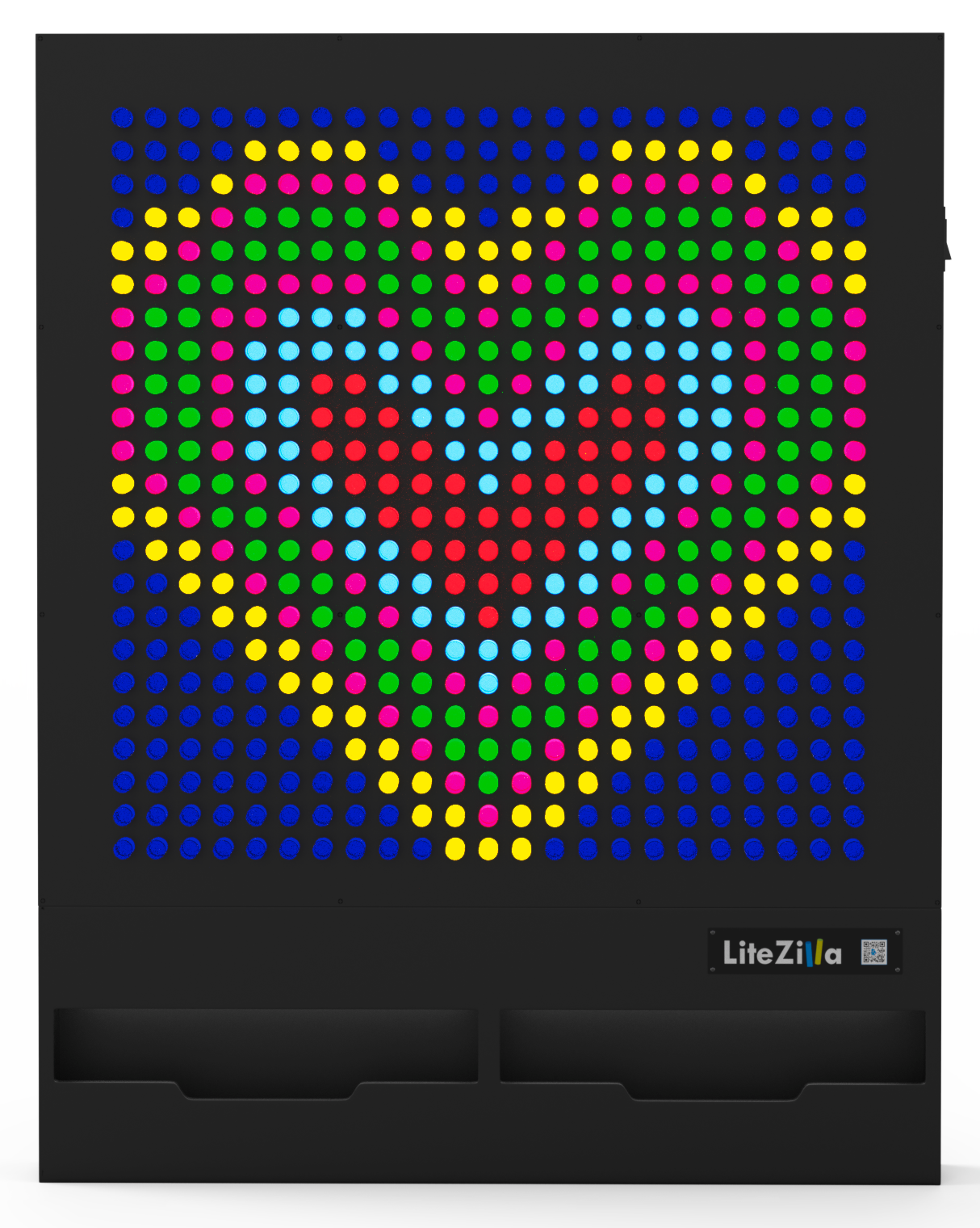 LiteZilla Giant Lite Brite, Interactive Light Wall Canvas