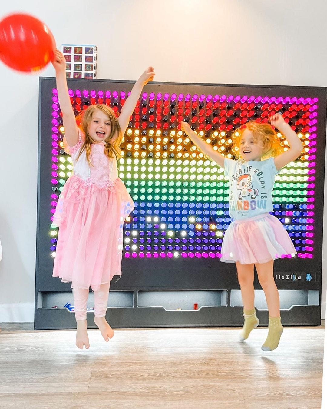 LiteZilla Giant Lite Brite, Interactive Light Wall Canvas