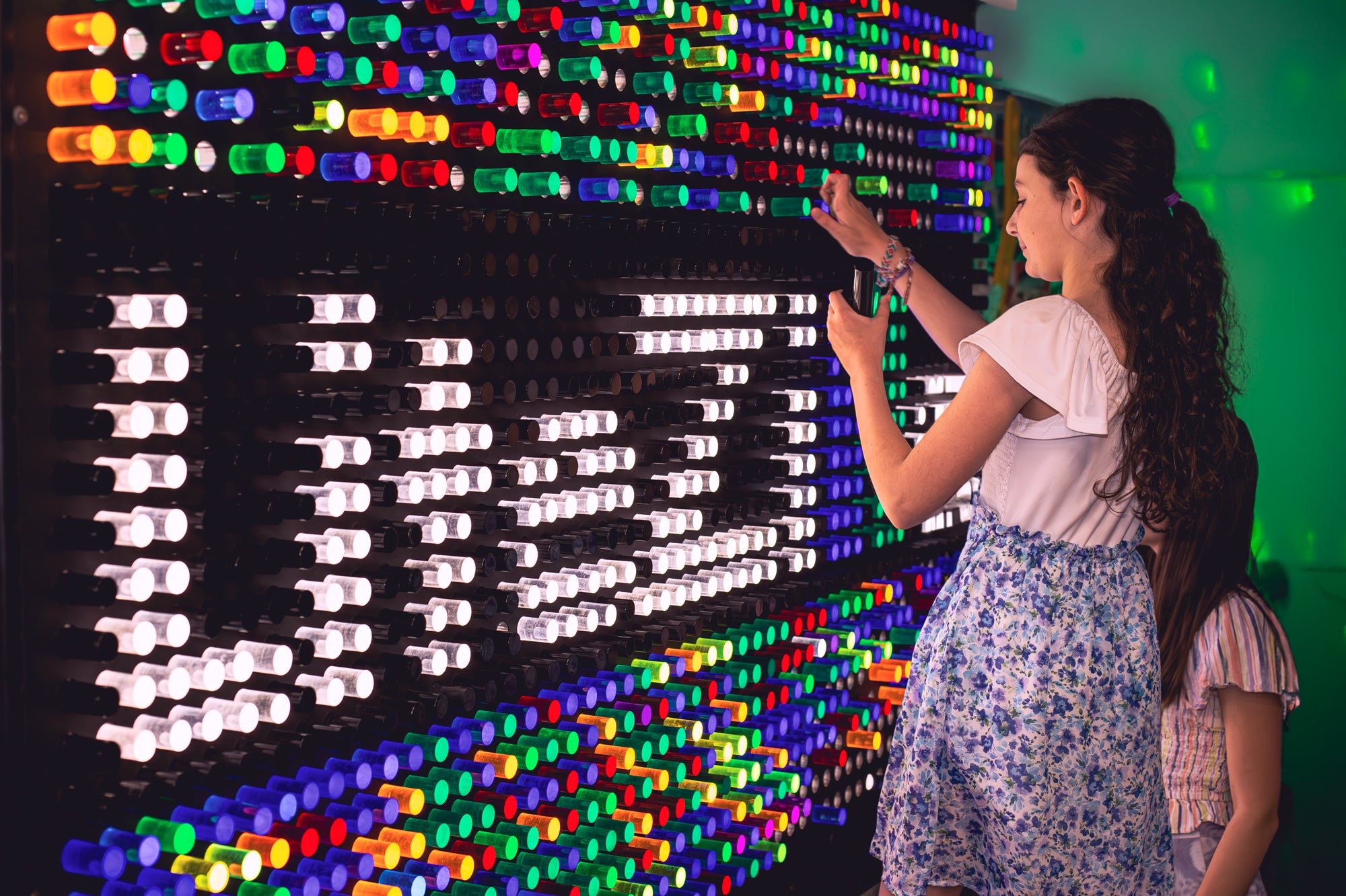 LiteZilla Giant Lite Brite, Interactive Light Wall Canvas