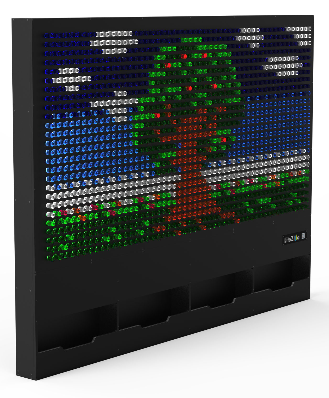 LiteZilla Giant Lite Brite, Interactive Light Wall Canvas