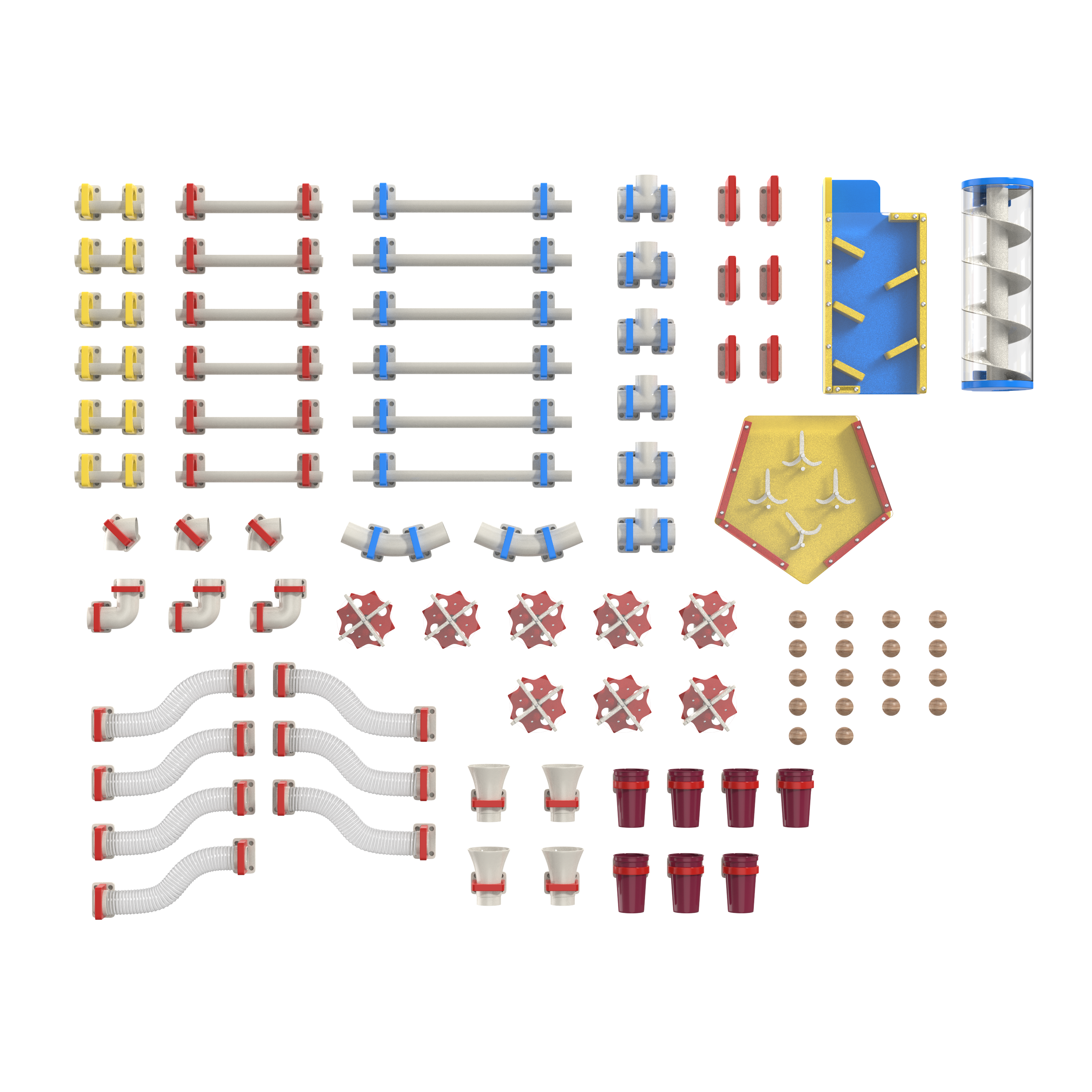 LiteZilla MagWiz Magnet Wall Kidnetics Course Constructor SKU LZ-MAGWIZ-KID