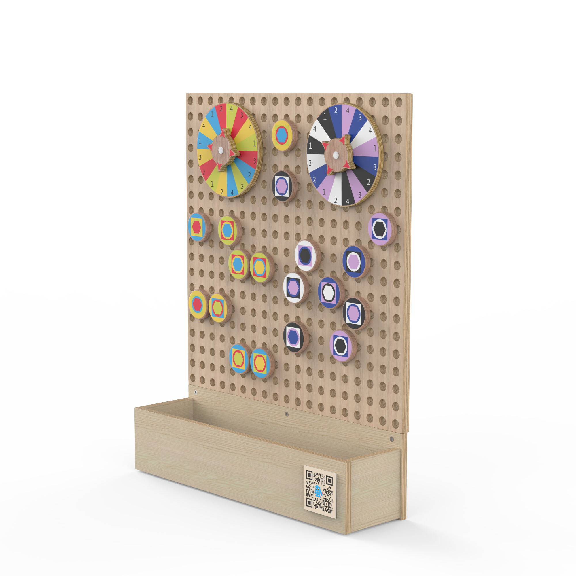 LiteZilla Kidworx Interactive Design Γ La Carte Game, Logic Blocks SKU LZ-KW