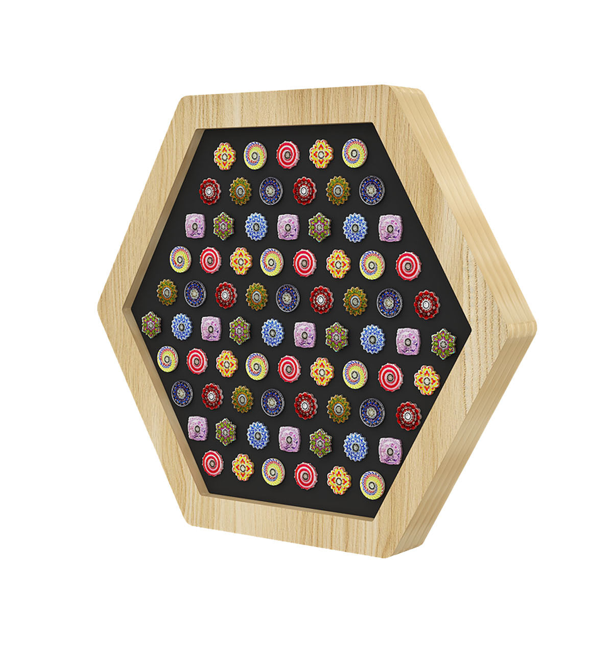 LiteZilla Multi Sensory Hexagon Panels SKU LZ-HEX