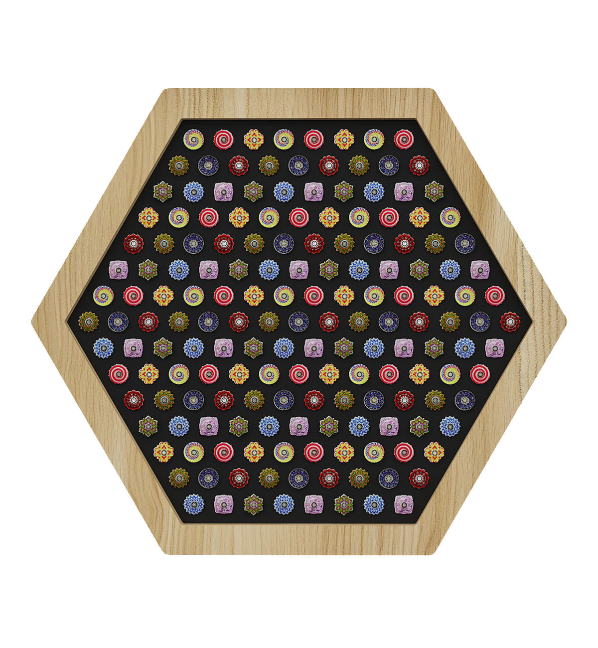 LiteZilla Multi Sensory Hexagon Panels SKU LZ-HEX