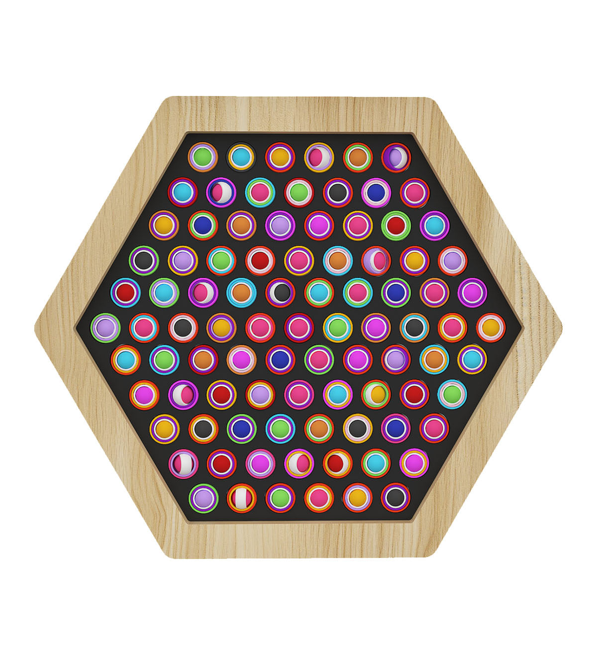 LiteZilla Multi Sensory Hexagon Panels SKU LZ-HEX