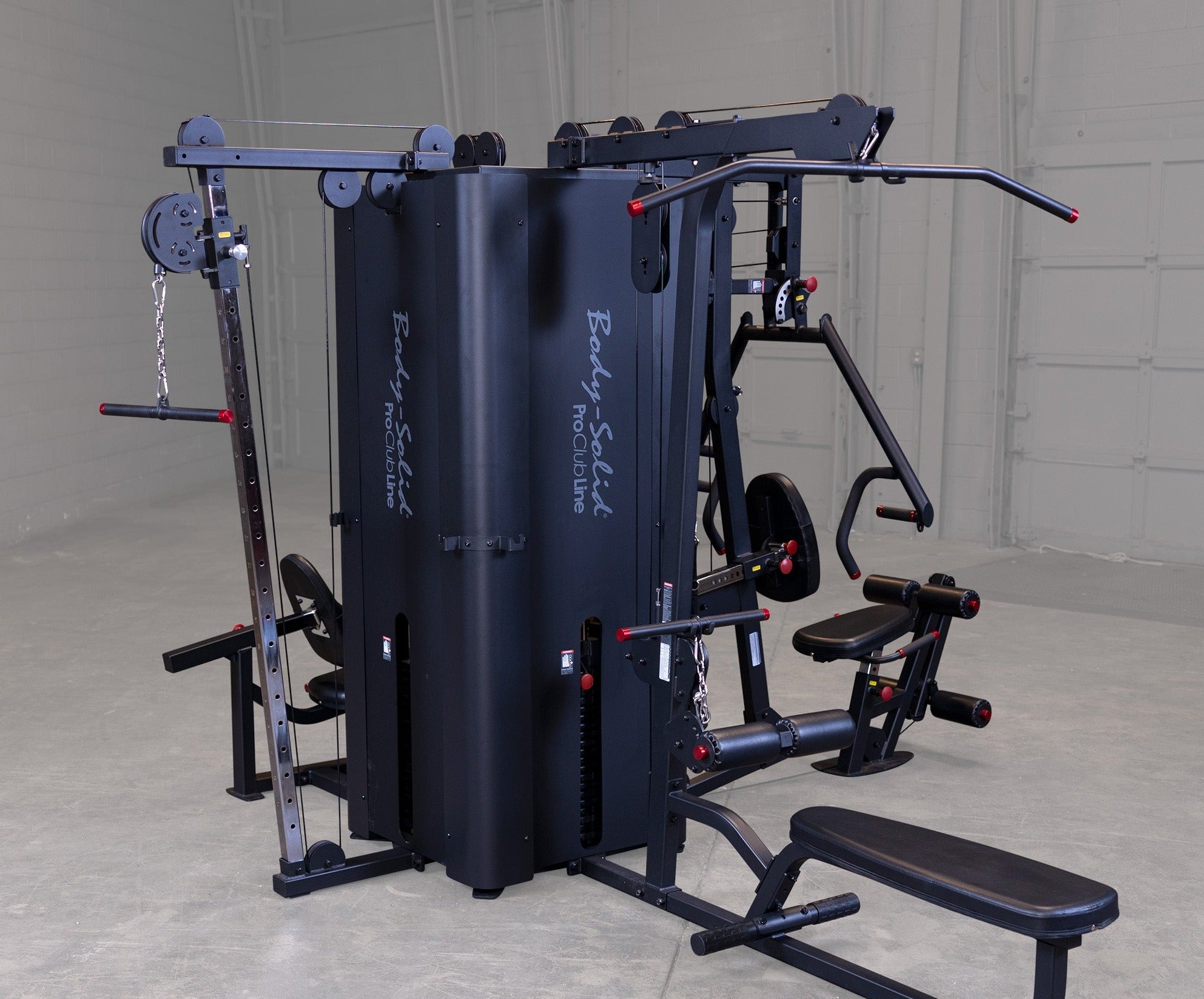 Body Solid Pro Clubline 4 Stack Gym SKU S1000