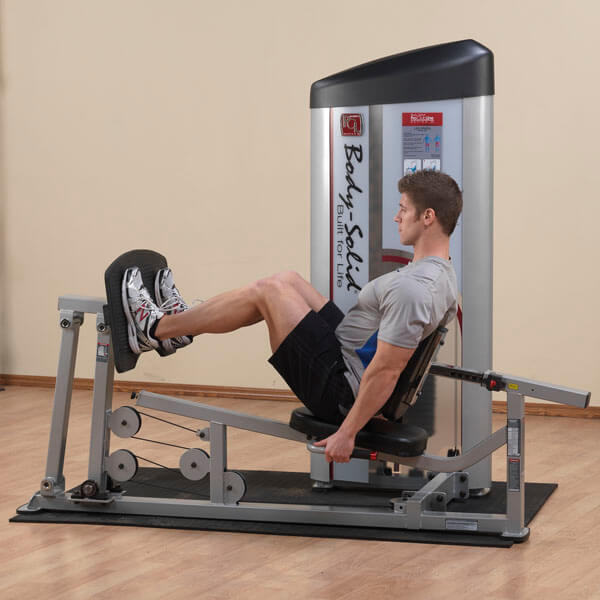Body Solid Pro Clubline Series II Leg Press & Calf Raise SKU S2LPC