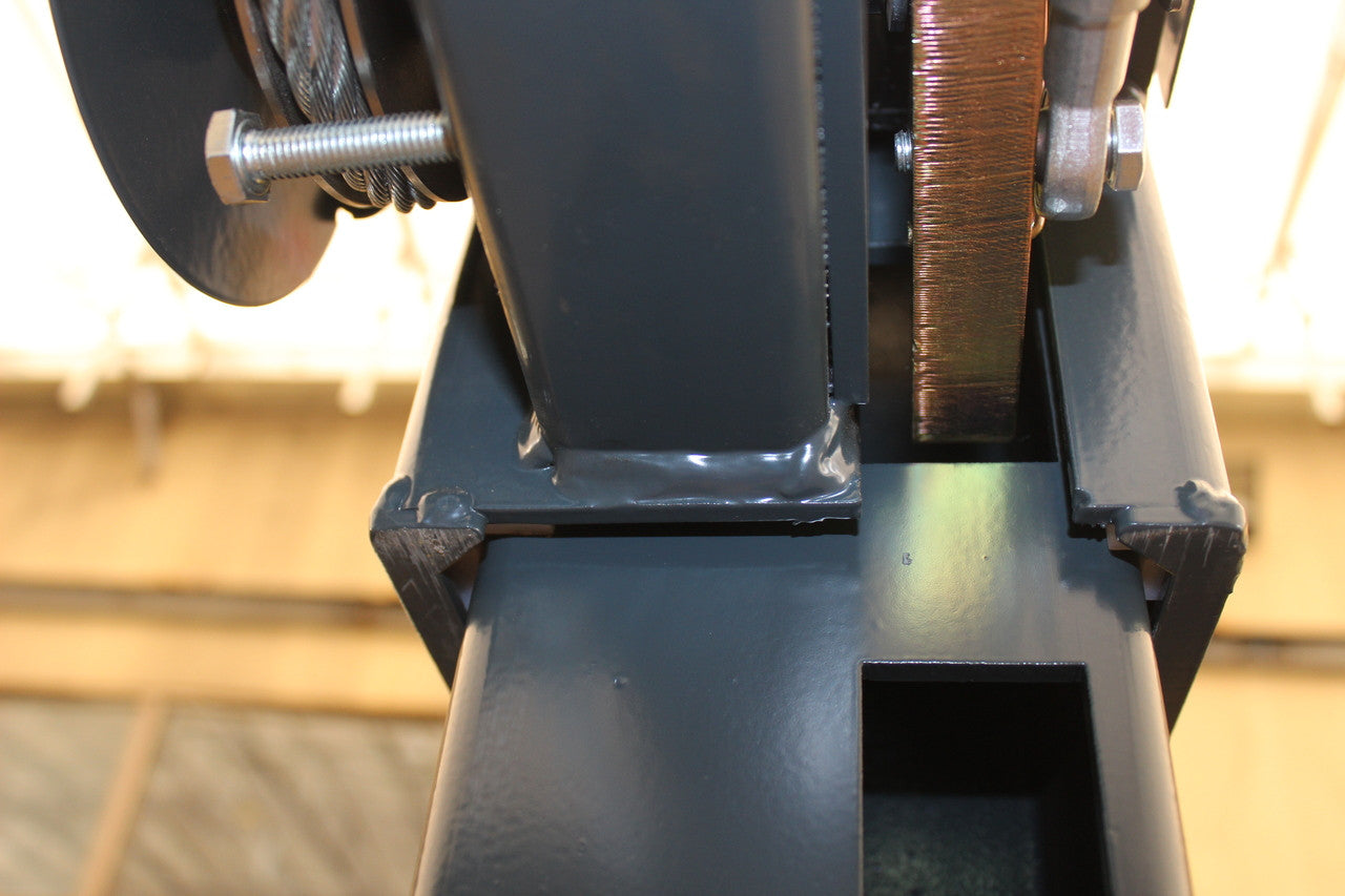 Stratus Compact Enclosed 4 Post 9k lbs Storage Parking Car Lift w/casters SKU SAE-P49C