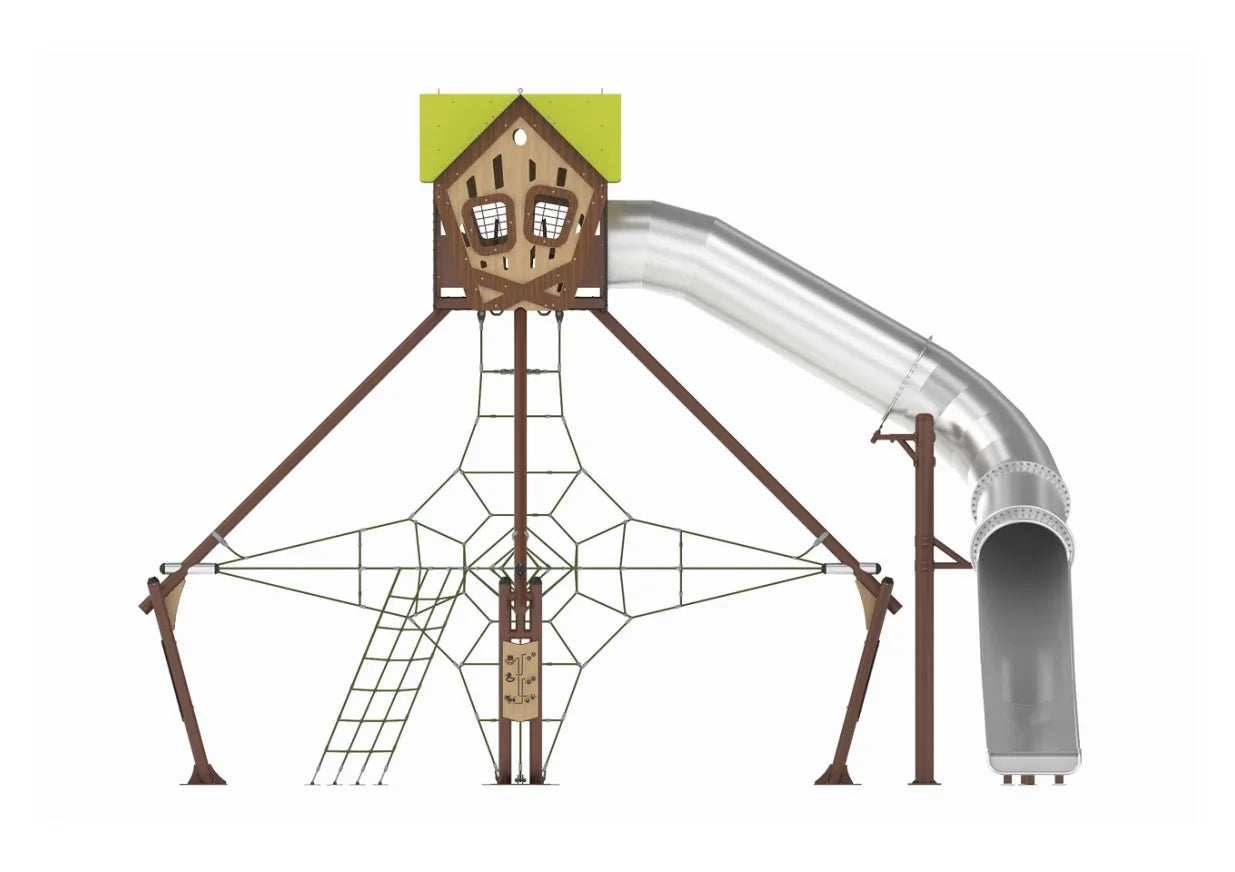 Playground Equipment Curious Crawler Playground SKU PSG013