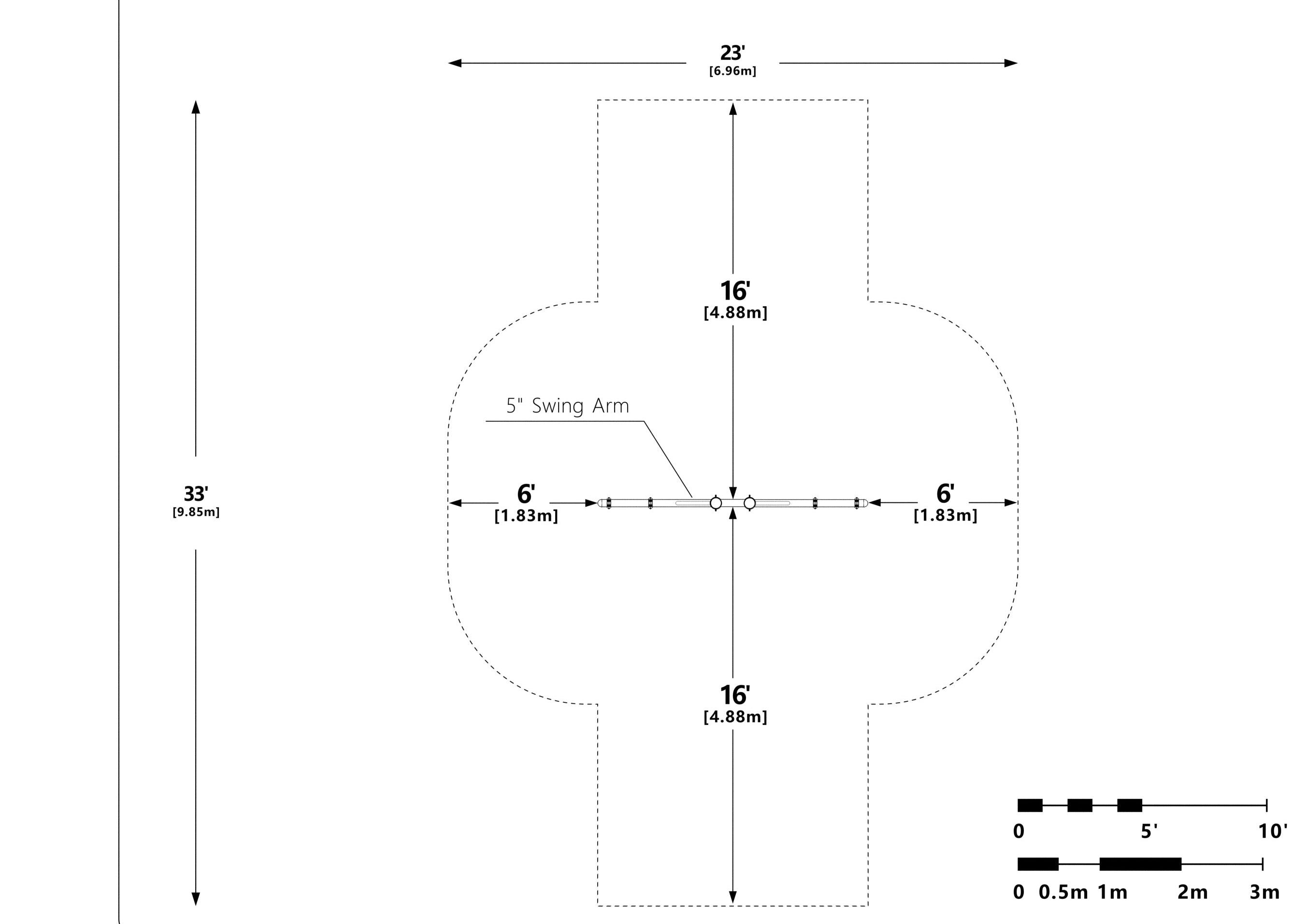 Wisdom Bucket Post Tree Swing SKU QSSPS-0801-TS