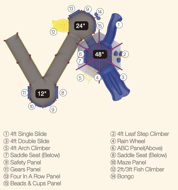 Wisdom Atlanta Playground SKU QSWP-350038