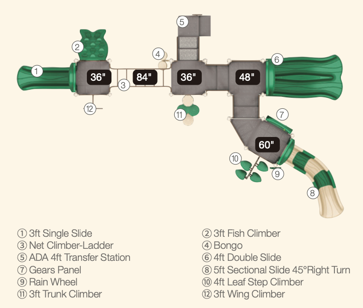Wisdom Mckinley Playground SKU QSWP-350067