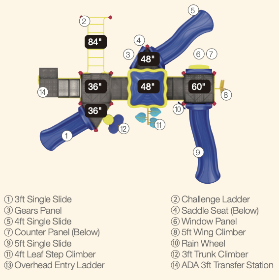 Wisdom Mighty Magic Playground SKU QSWP-350027