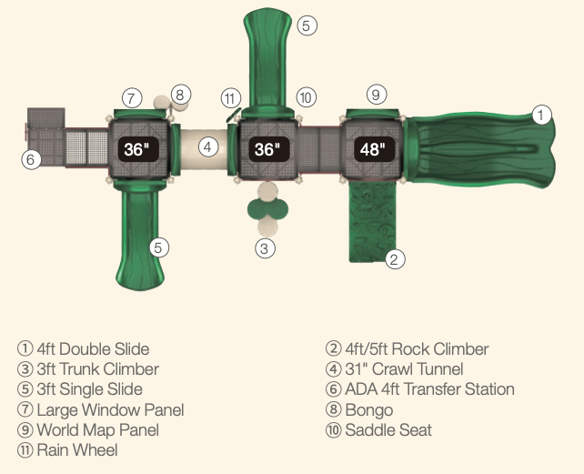 Wisdom Play Time Playground SKU QSWP-350010