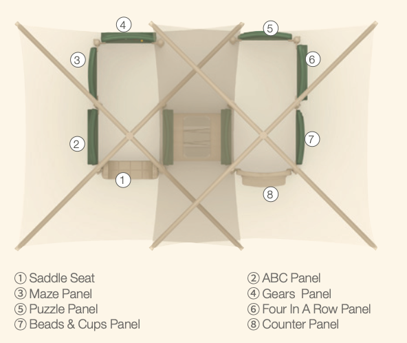 Wisdom Time Flyer Playground SKU QSWP-350053
