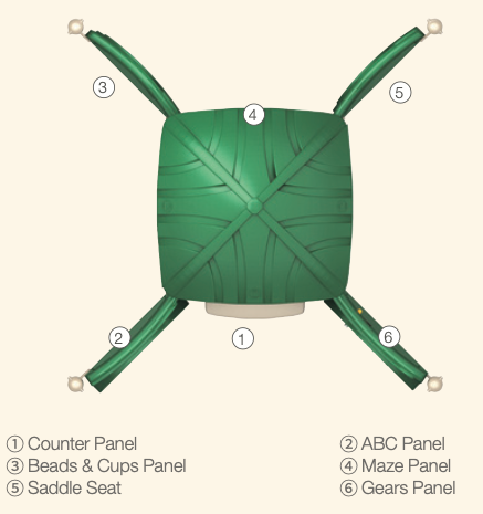 Wisdom Kidz Corner Playground SKU QSWP-350024