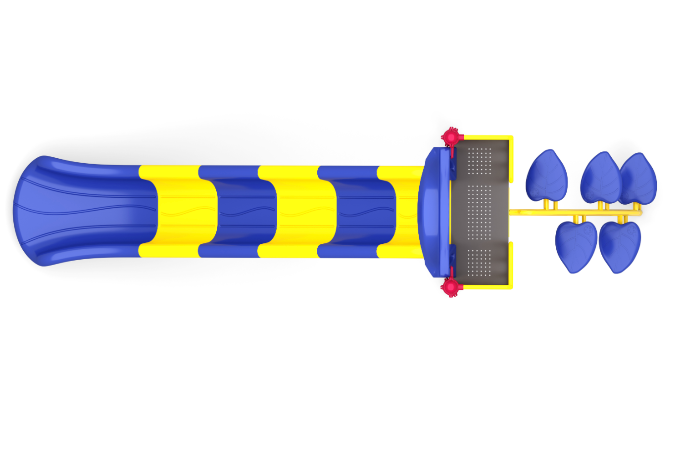 Wisdom 6 Foot Freestanding Single Slide SKU QSFS-SL72031LS