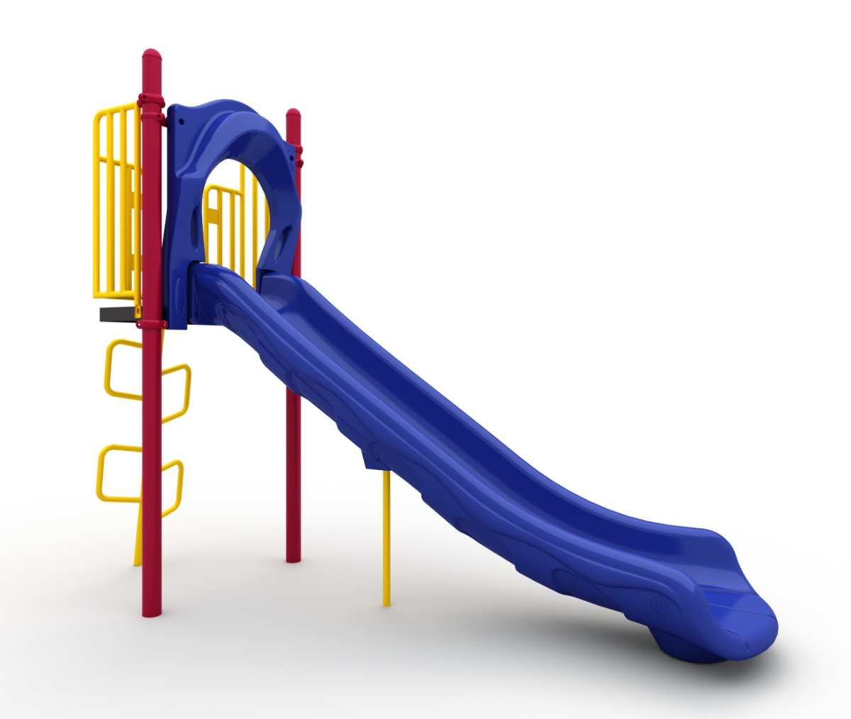 Wisdom 5 Foot Freestanding Single Slide SKU QSFS-SL6001WC
