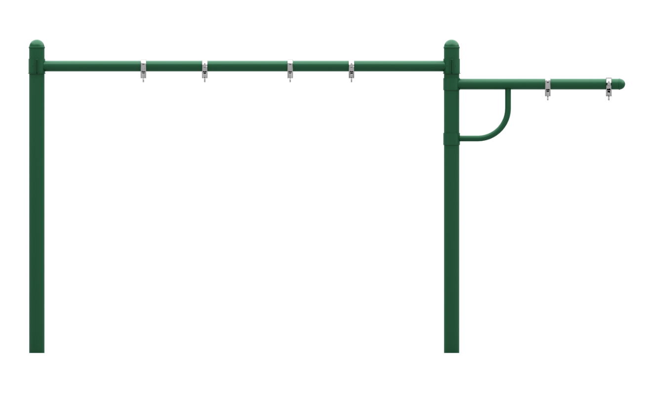 Wisdom Single Post Swing W/Tot Arm SKU QSSPS-0801-1A