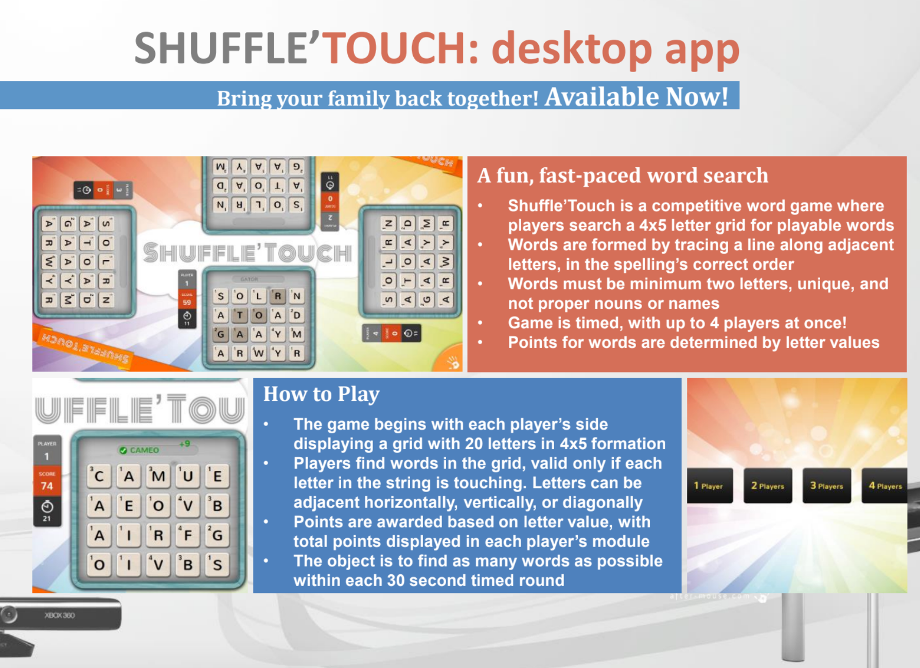 After Mouse Interactive Play Touch Table SKU AMPlay