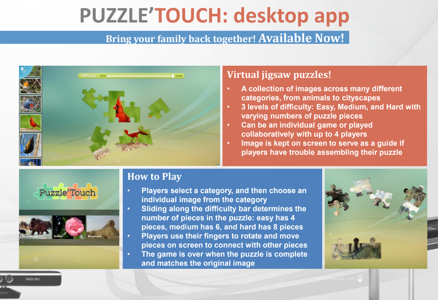 After Mouse Interactive Play Touch Table SKU AMPlay