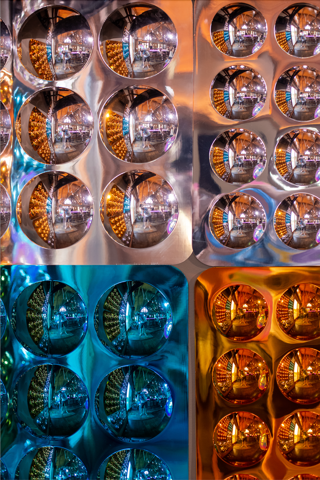 LiteZilla Sensory Bubble Mirror Panels SKU LZ-SBMP