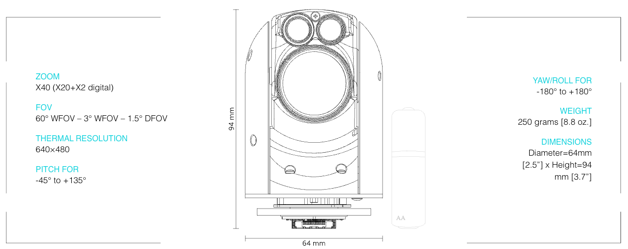 Ascent Aerosystems NextVision SKU AA-NV-NightHawk2-U