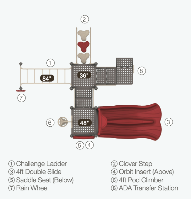 World Klass Play Little Bugger Playground SKU WKP35-0011
