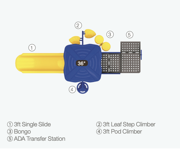 World Klass Play Willow Hut Playground SKU WKP35-0019