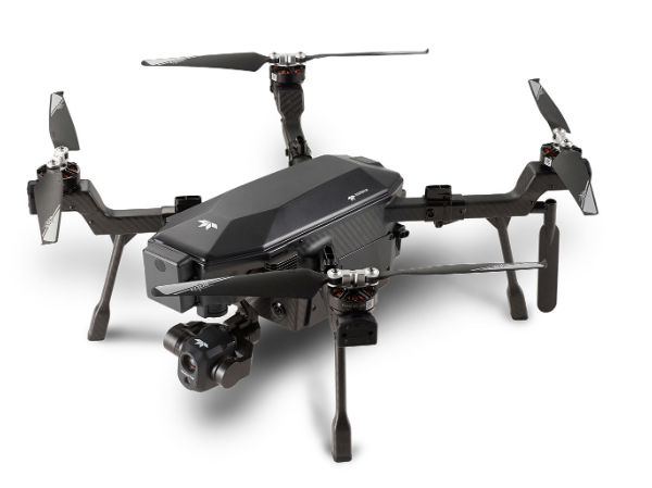 Teledyne FLIR SIRAS Public Safety Drone Bundle w/ Thermal, Visible Camera Payload (VUE TV128 Assembly, 1 Set Top & Bottom batteries) (Limit 1 per PS Agency) SKU 438-0002-01P