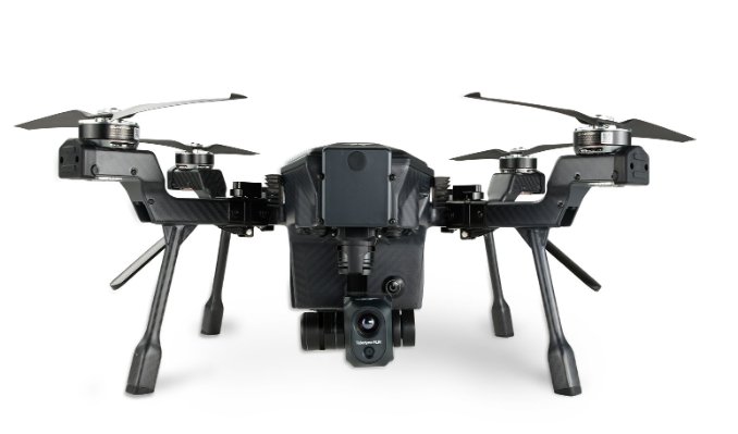 Teledyne FLIR SIRAS Public Safety Drone Bundle w/ Thermal, Visible Camera Payload (VUE TV128 Assembly, 1 Set Top & Bottom batteries) (Limit 1 per PS Agency) SKU 438-0002-01P