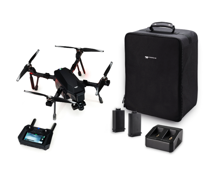 Teledyne FLIR SIRAS Public Safety Drone Bundle w/ Thermal, Visible Camera Payload (VUE TV128 Assembly, 1 Set Top & Bottom batteries) (Limit 1 per PS Agency) SKU 438-0002-01P
