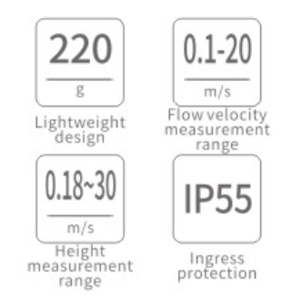 CZI Drone Water Flow Measurement Meter Payload SKU MF-3T
