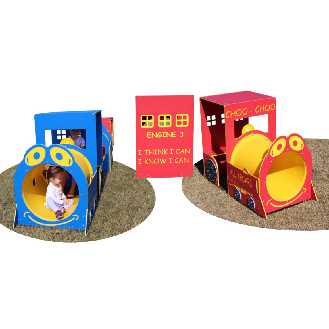 Infinity Playgrounds- Infinity Express Choo Choo Playground Train SKU IP-8054