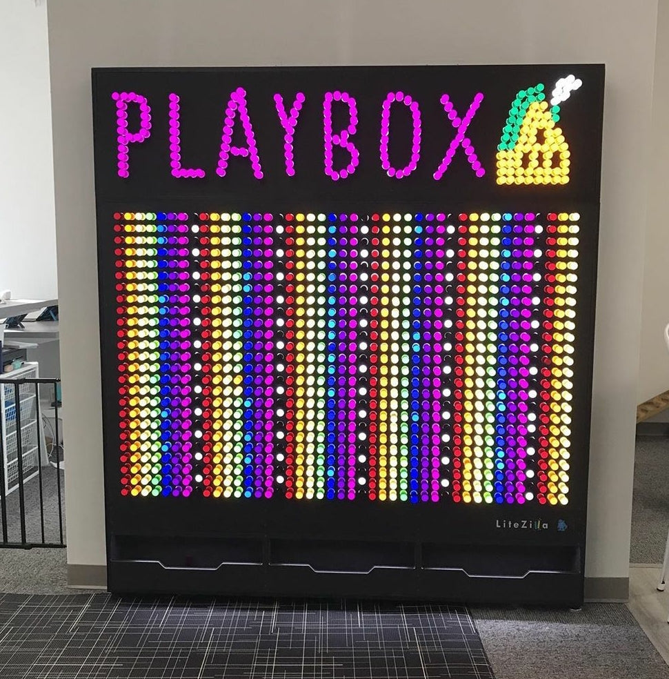 LiteZilla Giant Lite Brite Outdoor Weather-Resistant SKU LZ-OTD